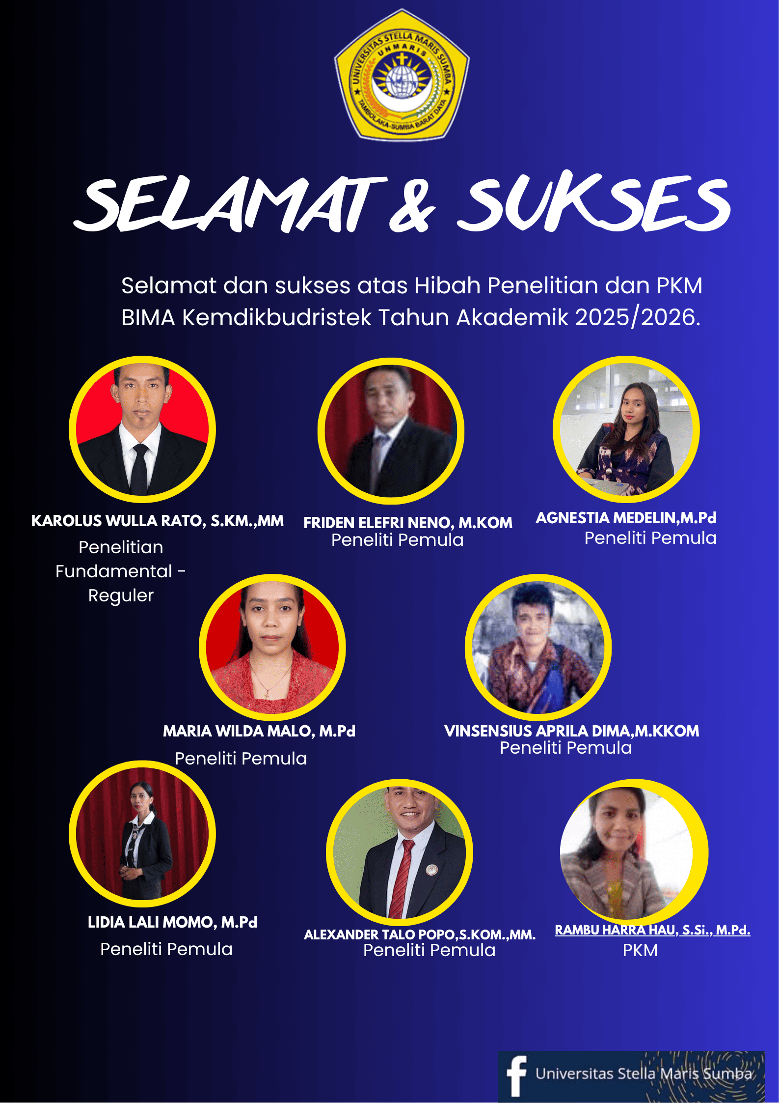 Penerima Hibah BIMA Kemdikbudristek 2025/2026